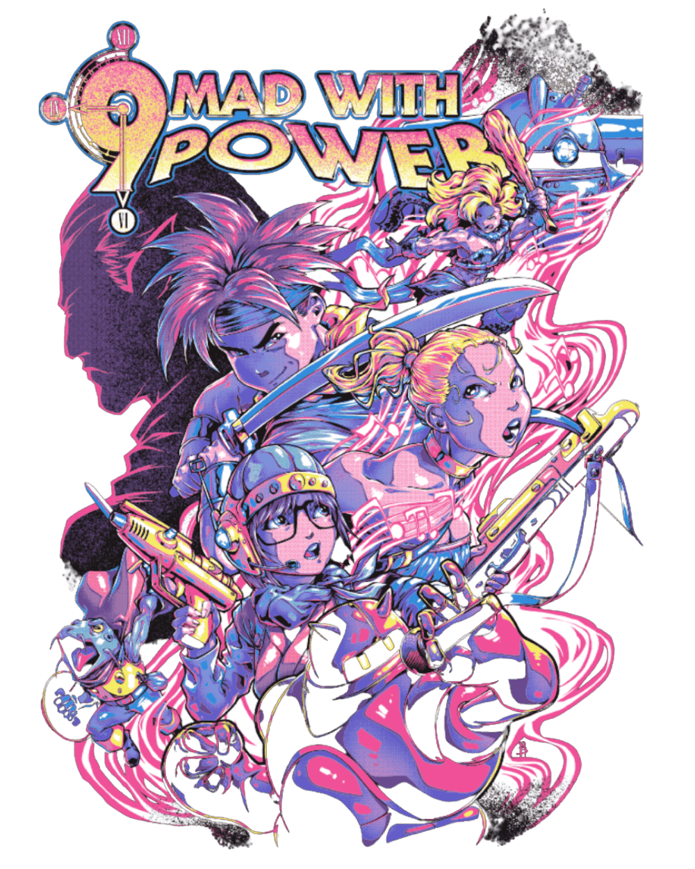 Custom design printed on merch